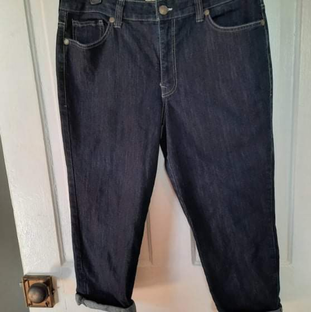 Cute cuffed jeans